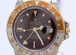 Rolex GMT-Master 16753 (1984) - Brown dial 40 mm Gold/Steel case