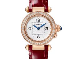 Cartier Pasha WJPA0017 (2025) - Silver dial 30 mm Rose Gold case