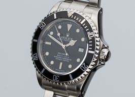 Rolex Sea-Dweller 4000 16600 (2002) - Zwart wijzerplaat 40mm Staal