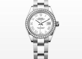 Rolex Lady-Datejust 279384RBR WHITE ROMAN OYS -
