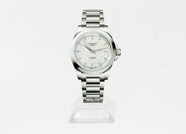 Longines Conquest L3.430.4.87.6 (2024) - Pearl dial 34 mm Steel case