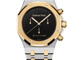Audemars Piguet Royal Oak Chronograph 26240SA.OO.1320SA.01 (2025) - Black dial 41 mm Gold/Steel case