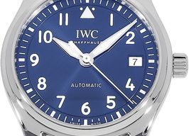 IWC Pilot's Watch Automatic 36 IW324008 (Onbekend (willekeurig serienummer)) - Blauw wijzerplaat 36mm Staal
