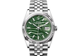 Rolex Datejust 36 126234-0047 (2022) - Green dial 36 mm Steel case