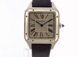 Cartier Santos Dumont WSSA0022 (2021) - Silver dial 44 mm Steel case