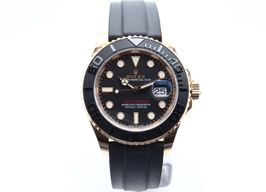 Rolex Yacht-Master 40 126655 (2022) - Zwart wijzerplaat 40mm Roségoud