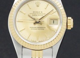 Rolex Lady-Datejust 69173 (1987) - Gold dial 26 mm Gold/Steel case