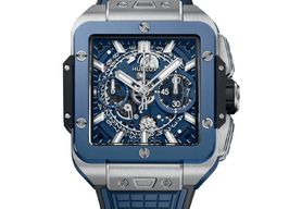 Hublot Square Bang 821.NL.5170.RX (2025) - Transparant wijzerplaat 42mm Titanium