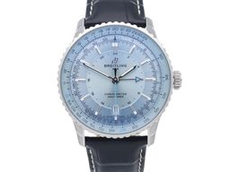 Breitling Navitimer GMT A32310171C1P1 (2025) - Blauw wijzerplaat 41mm Staal