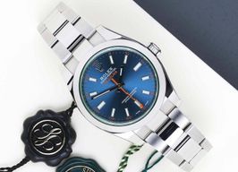 Rolex Milgauss 116400GV (2017) - Blauw wijzerplaat 40mm Staal