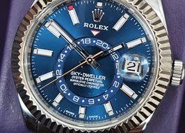 Rolex Sky-Dweller 326934 (2019) - Blauw wijzerplaat 42mm Staal