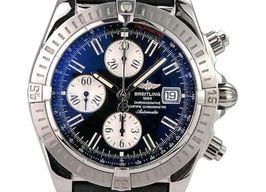 Breitling Chronomat Evolution A13356 (2007) - Zwart wijzerplaat 44mm Staal