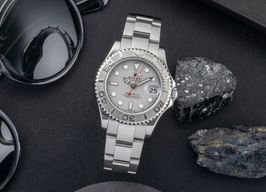 Rolex Yacht-Master 168622 (Onbekend (willekeurig serienummer)) - Grijs wijzerplaat 35mm Staal