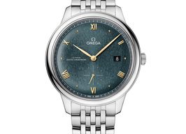 Omega De Ville 434.10.41.20.10.001 (2025) - Turquoise wijzerplaat 41mm Staal