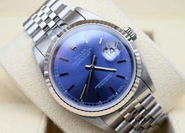 Rolex Datejust 36 16234 (1995) - Blue dial 36 mm Steel case