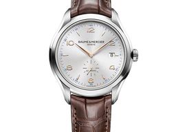 Baume & Mercier Clifton M0A10054 (2024) - Silver dial 41 mm Steel case