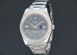 Rolex Datejust II 116334 (2011) - Grey dial 41 mm Steel case