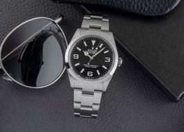 Rolex Explorer 124270 (Unknown (random serial)) - Black dial 36 mm Steel case