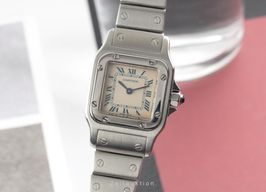 Cartier Santos Galbée W20017D6 (1993) - Silver dial 24 mm Steel case