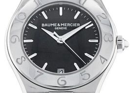 Baume & Mercier Linea M0A10010 (2025) - Zwart wijzerplaat 28mm Staal