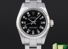 Rolex Oyster Perpetual 26 176234 (2010) - Black dial 26 mm Steel case