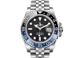 Rolex GMT-Master II 126710BLNR (Onbekend (willekeurig serienummer)) - Zwart wijzerplaat 40mm Staal