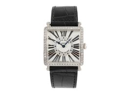 Franck Muller Master Square 6002 M QZ DP (2015) - Silver dial Unknown White Gold case