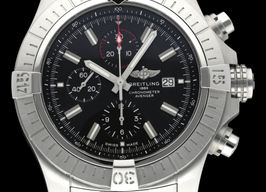 Breitling Super Avenger A13375 (2020) - Black dial 48 mm Steel case