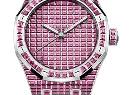 Audemars Piguet Royal Oak Selfwinding 15514BC.TV.1284BC.01 (2025) - Green dial 41 mm White Gold case