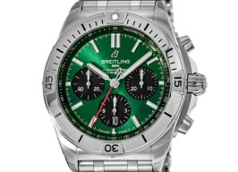 Breitling Chronomat 42 AB0134101L1A1 (2023) - Green dial 42 mm Steel case