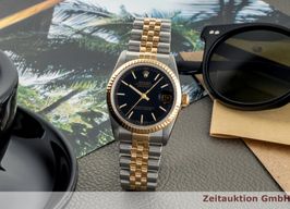 Rolex Datejust 31 68273 (1990) - Black dial 31 mm Gold/Steel case