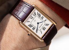 Cartier Tank Louis Cartier Unknown (Unknown (random serial)) - White dial 40 mm Rose Gold case