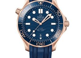 Omega Seamaster Diver 300 M 210.62.42.20.03.001 (2025) - Blue dial 42 mm Rose Gold case