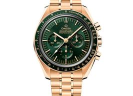 Omega Speedmaster Professional Moonwatch 310.60.42.50.10.001 (2023) - Groen wijzerplaat 42mm Geelgoud