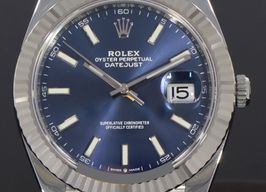 Rolex Datejust 41 126334 (2021) - Blue dial 41 mm White Gold case