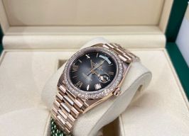 Rolex Day-Date 40 228345RBR (2024) - Grey dial 40 mm Rose Gold case