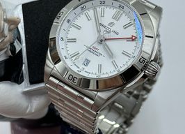 Breitling Chronomat GMT A32398101A1A1 (2023) - White dial 40 mm Steel case