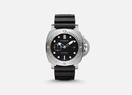 Panerai Luminor Submersible 1950 3 Days Automatic PAM02305 (2024) - Zwart wijzerplaat 47mm Titanium