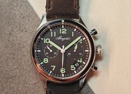 Breguet Type XX - XXI - XXII 2057ST/92/3WU (2020) - Black dial 42 mm Steel case
