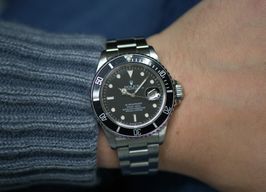 Rolex Submariner Date 168000 (1987) - Black dial 40 mm Steel case