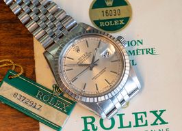 Rolex Datejust 36 16030 (1984) - Zilver wijzerplaat 36mm Staal