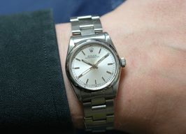 Rolex Oyster Perpetual 31 77080 (2001) - Zilver wijzerplaat 31mm Staal