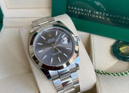 Rolex Datejust 41 126300 (2024) - Grijs wijzerplaat 41mm Staal