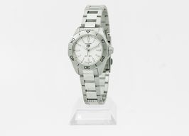 TAG Heuer Aquaracer Lady WBP1411.BA0622 (2024) - White dial 30 mm Steel case