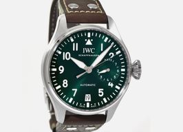 IWC Big Pilot IW501015 (2024) - Groen wijzerplaat 46mm Staal