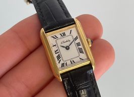 Cartier Tank Unknown (Unknown (random serial)) - White dial 26 mm Yellow Gold case