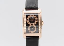 Rolex Cellini Prince 5442 (2007) - Black dial 28 mm Rose Gold case