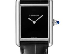 Cartier Tank WSTA0108 (2026) - Black dial 34 mm Steel case