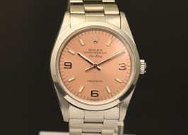 Rolex Air-King 14000 (1995) - Pink dial 34 mm Steel case