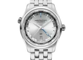 Hamilton Jazzmaster GMT Auto H32605151 (2025) - Zilver wijzerplaat 42mm Staal